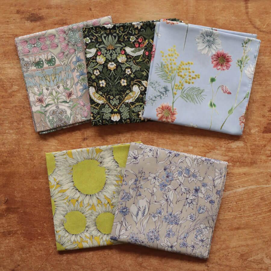 ハンカチ リバティ LIBERTY レディース 大判 クロス バンダナ ギフト