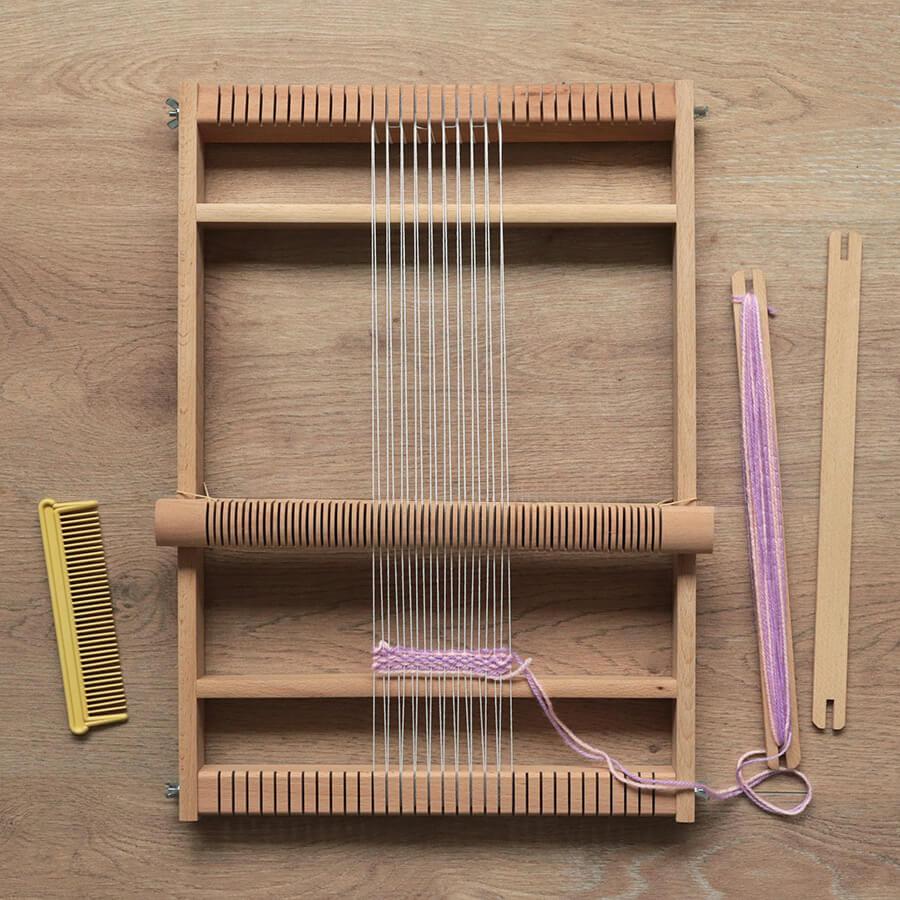 織り機 手織り機 手芸 編み機 知育玩具 おもちゃ 女の子 男の子 子供