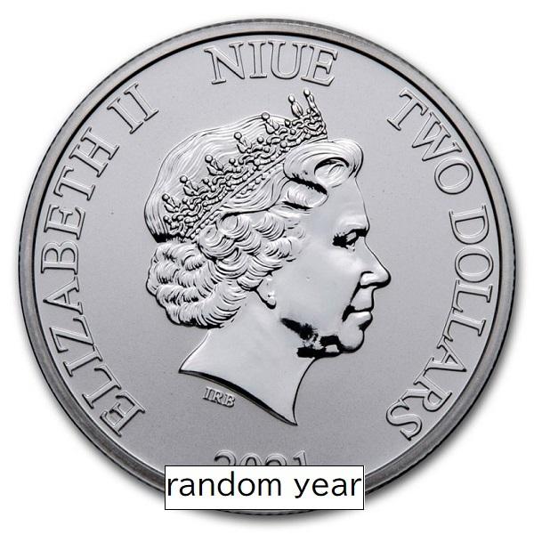 純銀 コイン 銀貨 タク・タイマイ ウミガメ銀貨 1オンス