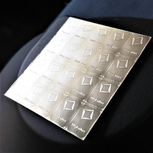 純銀インゴット スイスヴァルカンビ シルバーバー 20g valcambi社発行