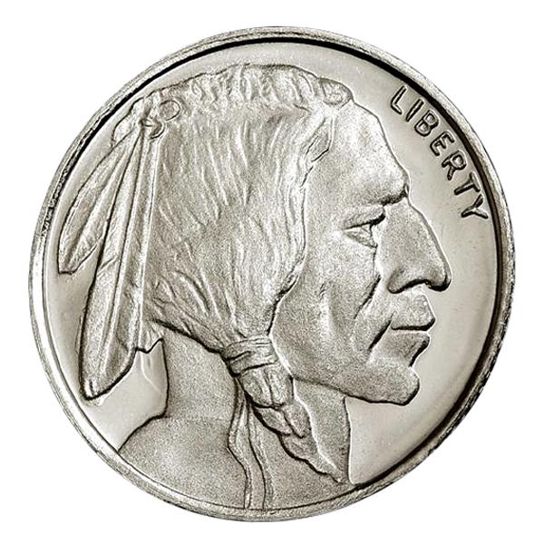 バッファロー・インディアン 純銀 コイン 1/10オンス 原産国 アメリカ