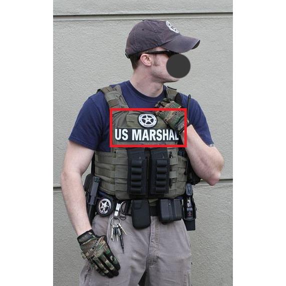 USマーシャル バッジパッチ SV/GD : SPECTRE SIGNS GEAR - 通販