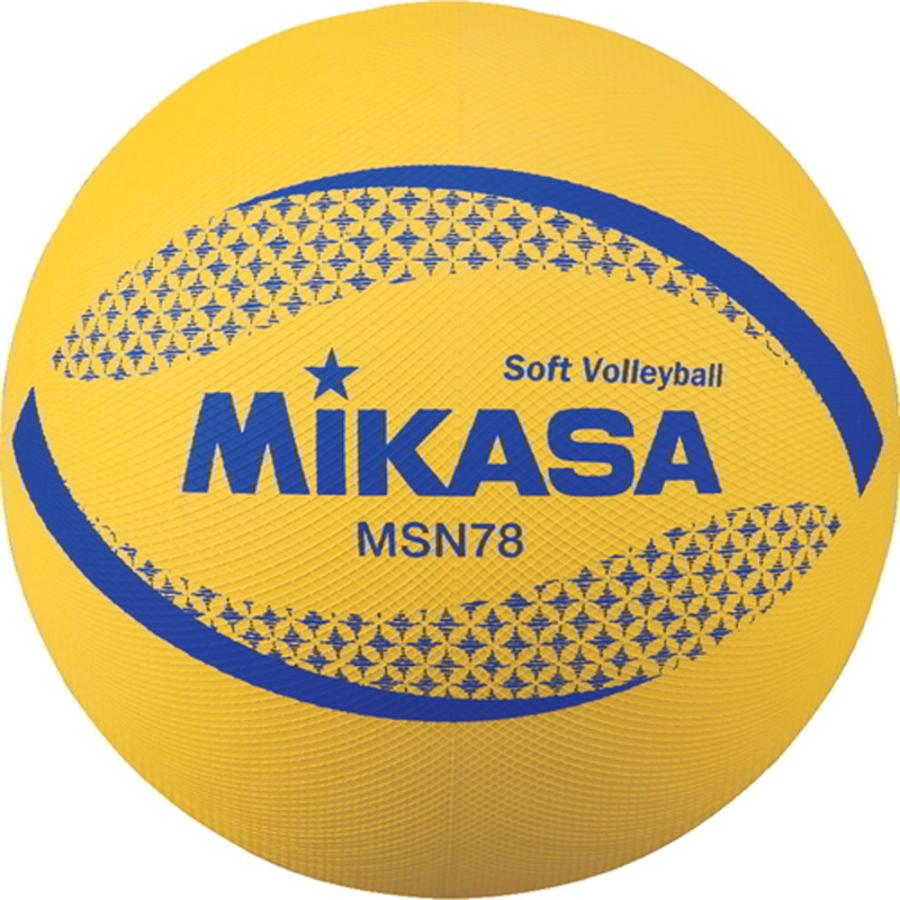 MIKASA（ミカサ） カラーソフトバレーボール 検定球 イエロー メンズ