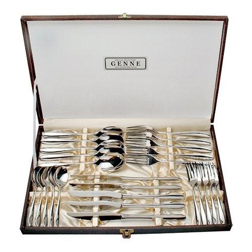 ALFACT ジェンヌ ディナーセット25pc カトラリーセット (名入れ無料