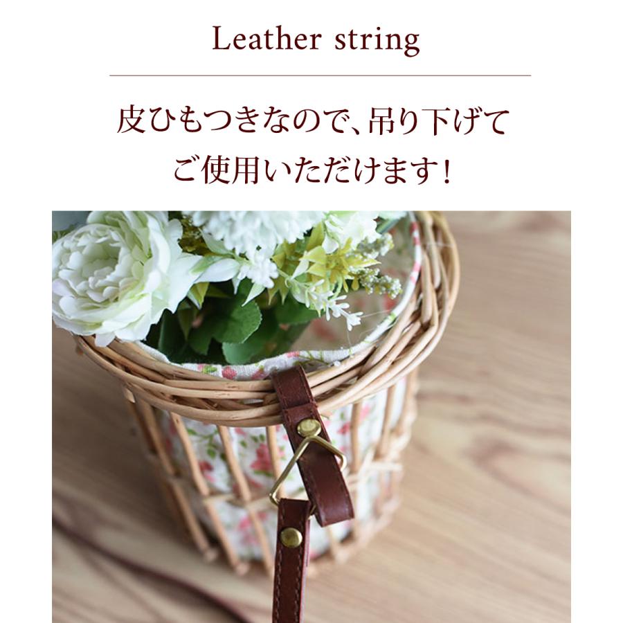 クリスマス 2025 フラワーバスケット 籐籠 籐かご / かご バスケット