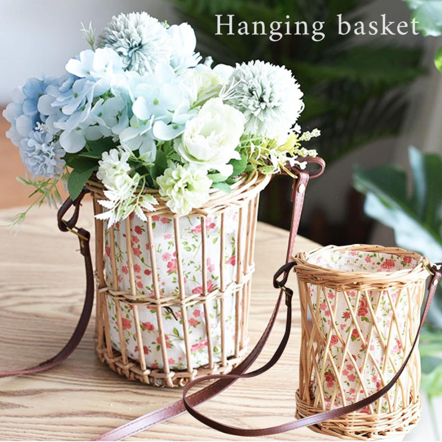 クリスマス 2025 フラワーバスケット 籐籠 籐かご / かご バスケット