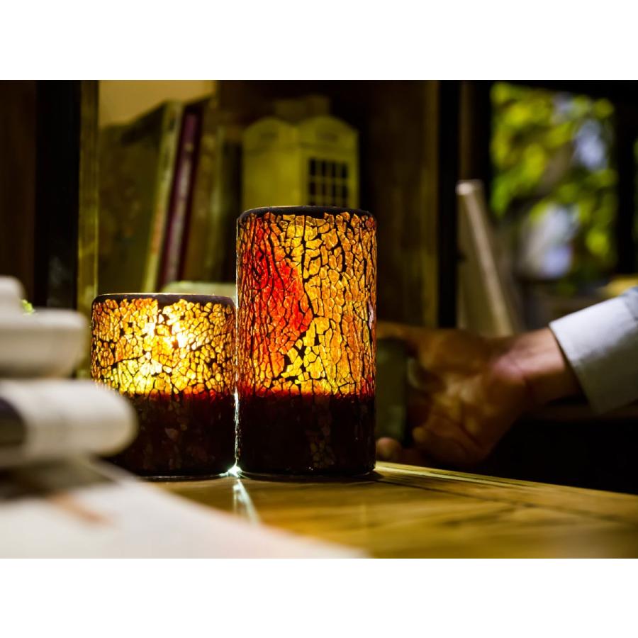 クリスマス BitDesign LED キャンドル ライト 高さ10cm 電池式 led