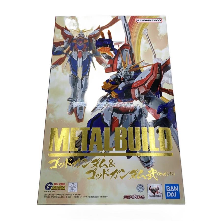 BANDAI SPIRITS◇フィギュア/METAL BUILD ゴッドガンダム&ゴッド