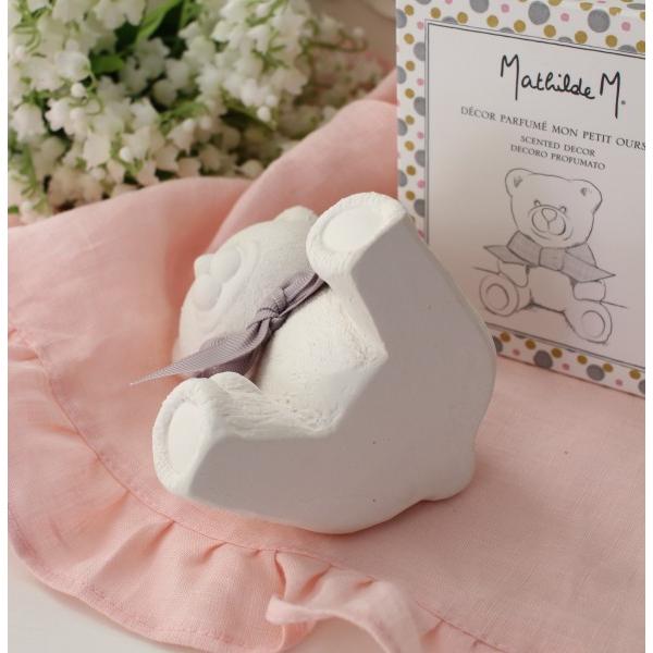 テディベア アロマオブジェ 石膏 アロマストーン 置物 可愛い
