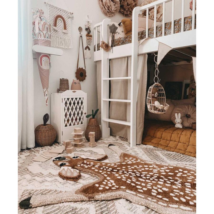 DOING GOODS アニマルラグ（Lサイズ）Francis Fawn フランシス