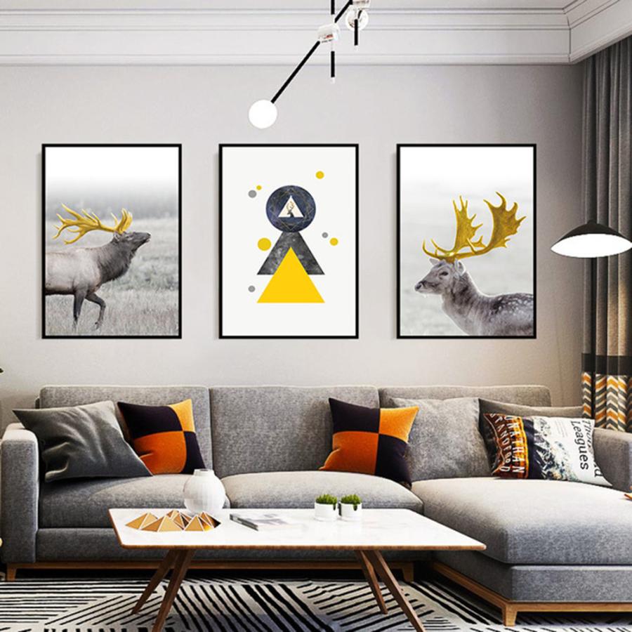 3枚セット 絵画 インテリア ファブリック 絵 植物 パイナップル 人気