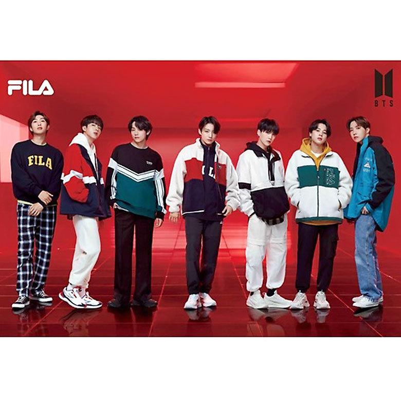 FILA（フィラ） スウェット トレーナー BTS着用 FILA×BTS グローバル