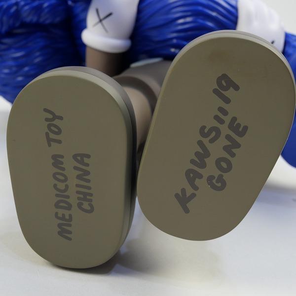 カウズ KAWS ×MEDICOM TOY メディコムトイ GONE フィギュア 茶 Size