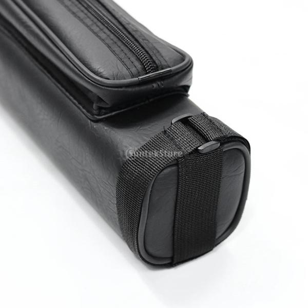 ビリヤードキューケース 2バット×2シャフト PUレザー プールキュー