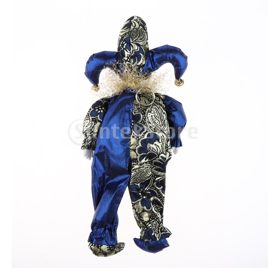 T TOOYFUL 全8色 ピエロ人形 ヴィンテージ飾り 道化師人形 手作り人形