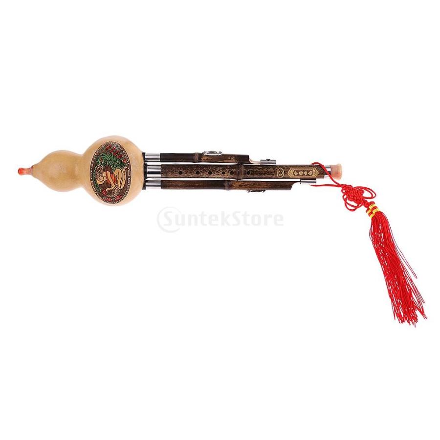 中国瓢箪笛 葫蘆絲 フルス ひょうたん楽器 Cトーン ひょうたんフルート