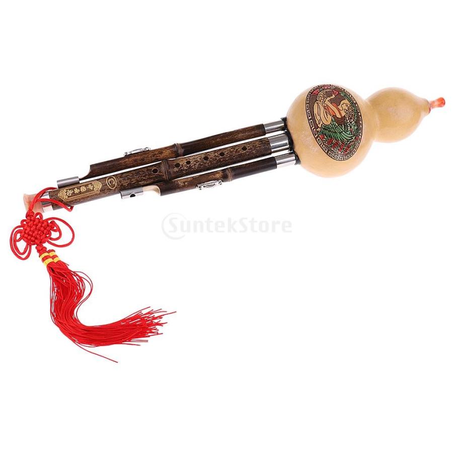 中国瓢箪笛 葫蘆絲 フルス ひょうたん楽器 Cトーン ひょうたんフルート