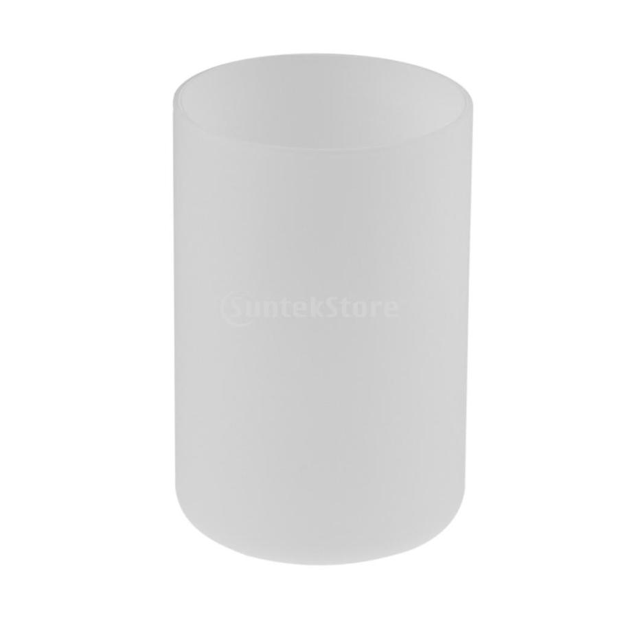 モダン 円筒形 ガラス ライトシェードカバー ペンダントランプシェード