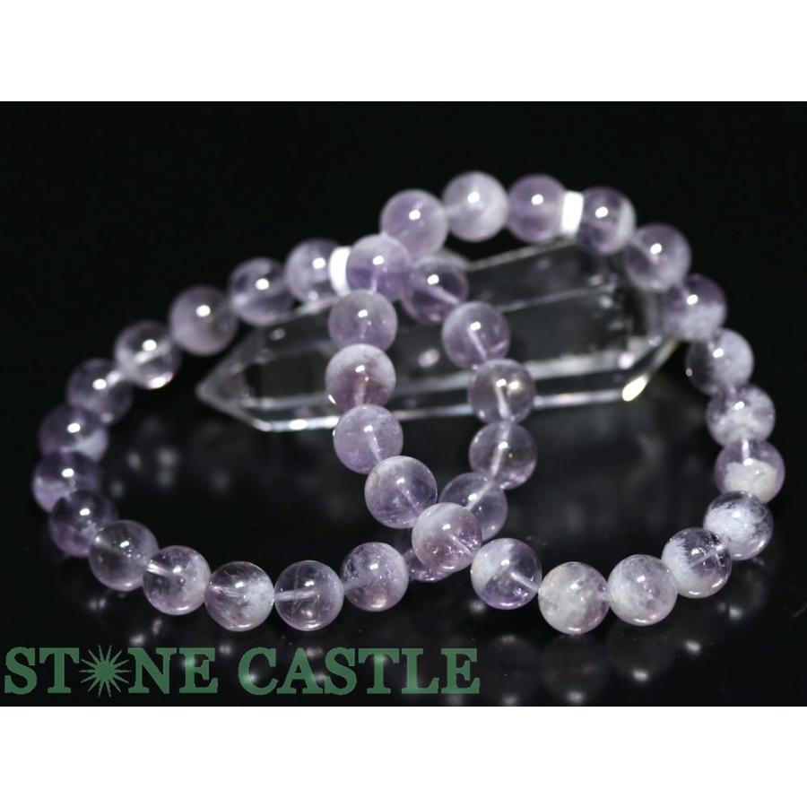 石流通センター 高品質 天然石 ブレスレット アメジストラビットヘア