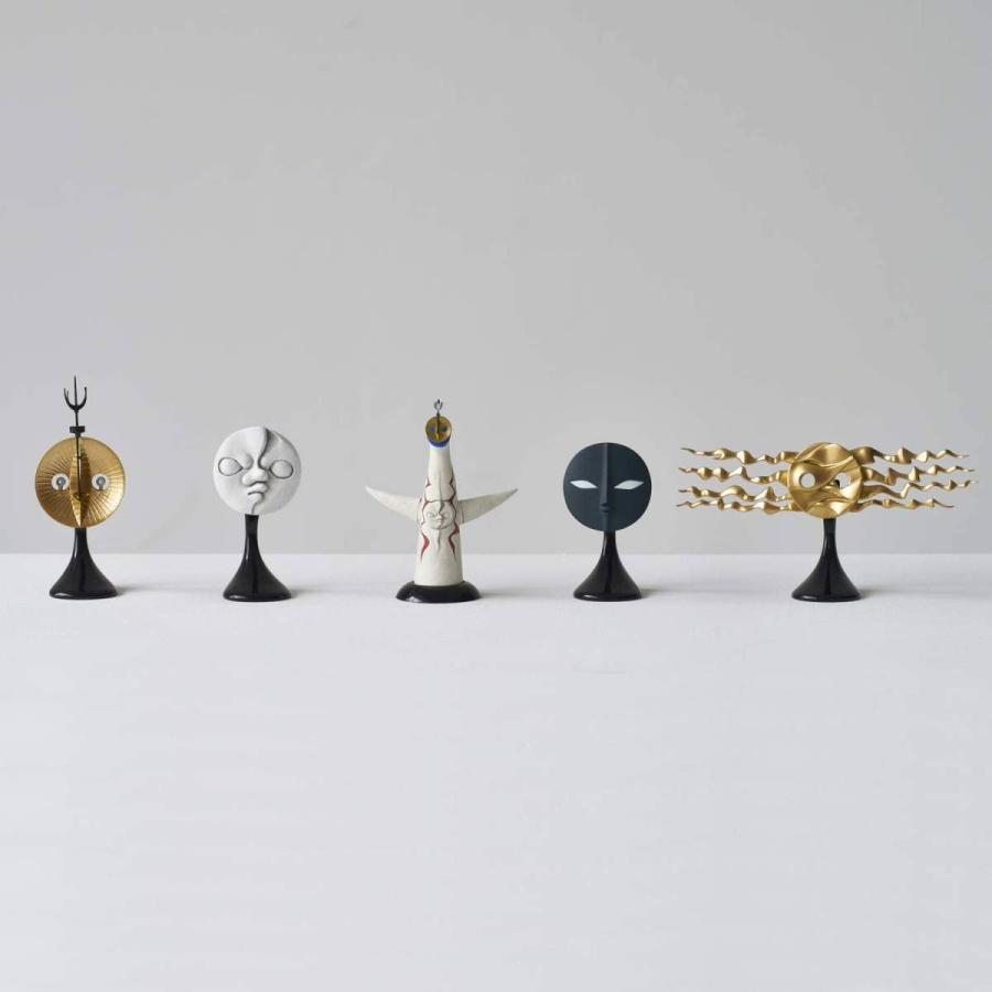 新品 5個セット 太陽の塔 4つの顔 正規品 岡本太郎 フィギュア 置き物