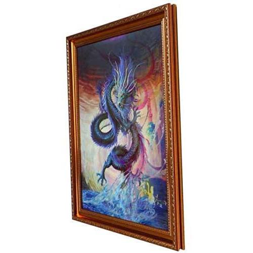 n*y様 【昇り龍】アクリル画 F3 風景画 開運絵画 No.559 F3 富士山