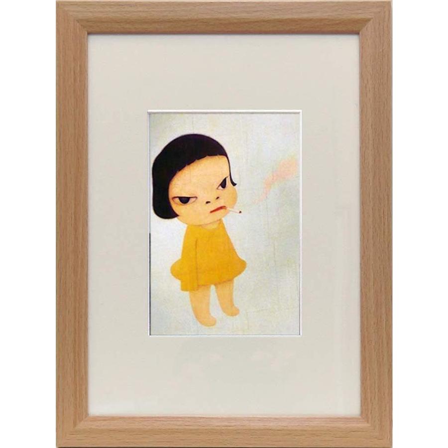 新品 奈良美智 絵画 現代アート 絵 額装付き アートプリント 額装