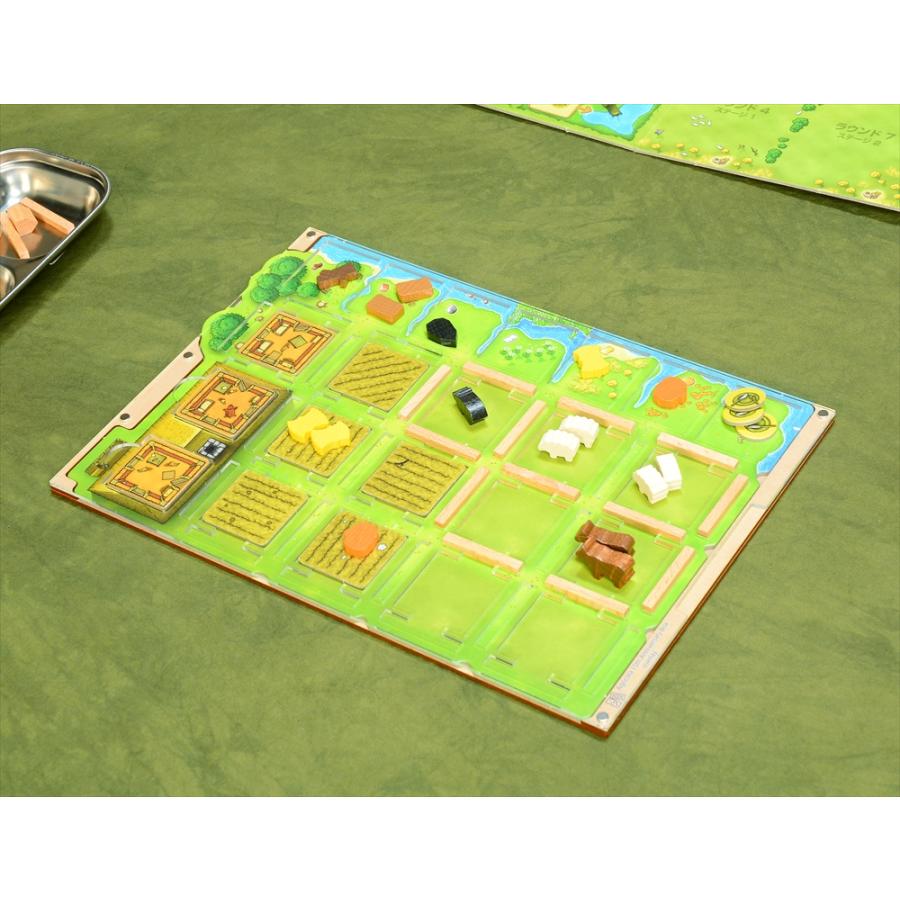 アグリコラ：15周年記念BOXオーバーレイ×4枚(収納ケース付き) ボード