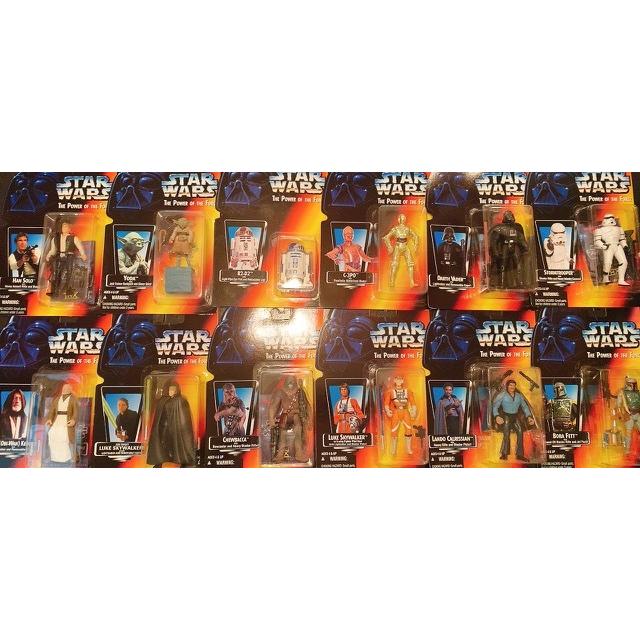 スターウォーズベーシックフィギュア オレンジ色カード 12体セット