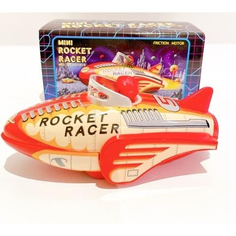 ミニ ロケットレーサー増田屋 FRICTION MOTOR ブリキのロケット