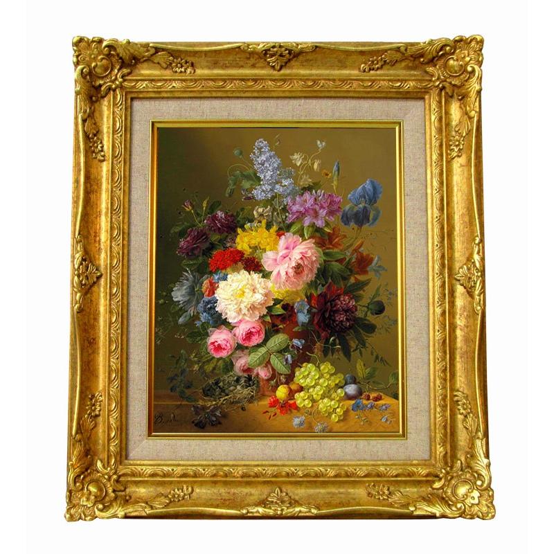 世界の名画 ArnoldusBloemers 花の静物画 ジクレーキャンバス複製画
