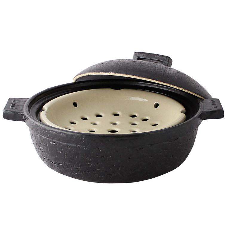 長谷園 (王様のブランチで紹介) 土鍋 おしゃれ 8号 伊賀焼 ビストロ