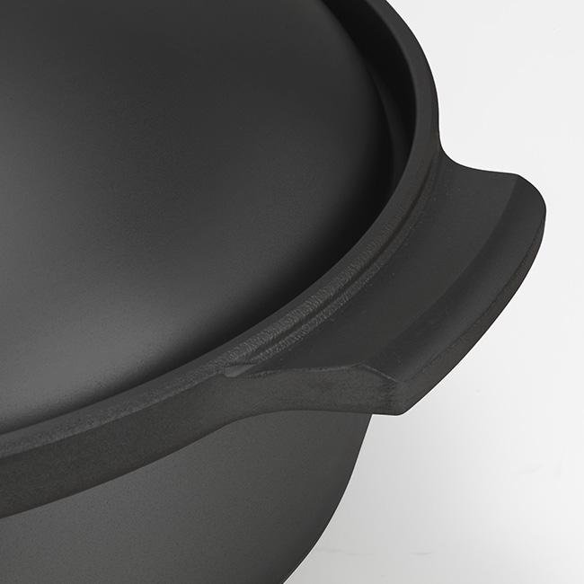 snow peak（スノーピーク） 野宴鍋30 ブラック 内部セラミックコート