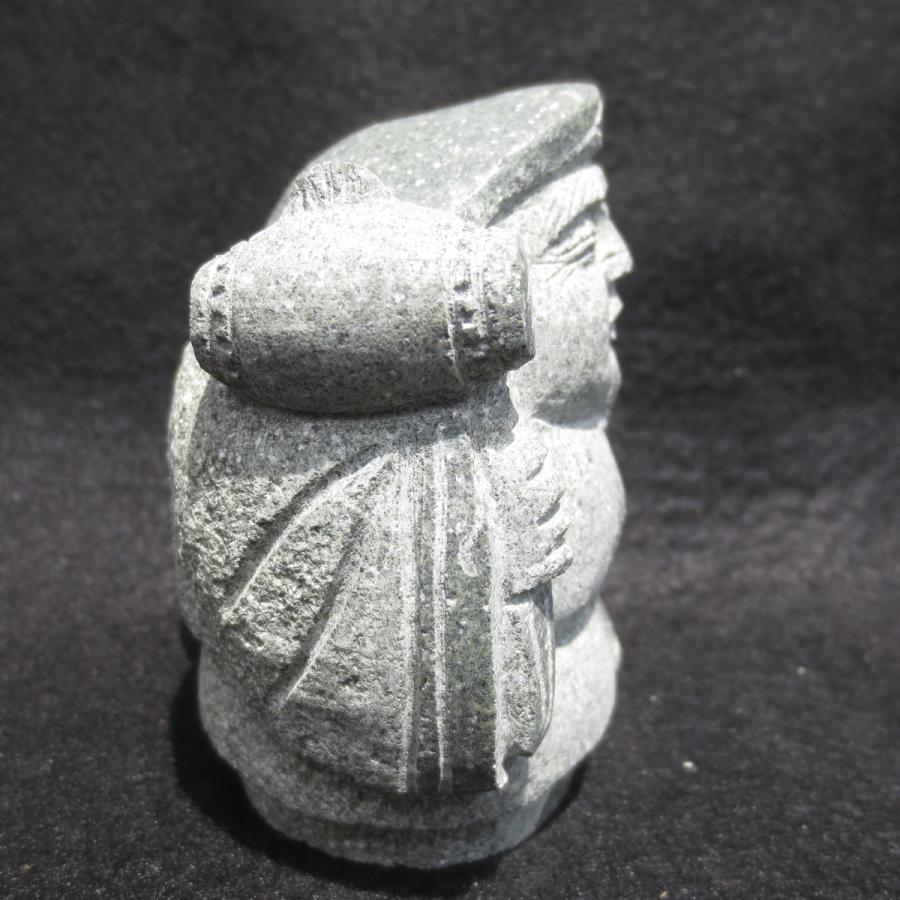 大黒天 だいこくてん 大黒様 だいこくさま 置物 石材彫刻品 オブジェ