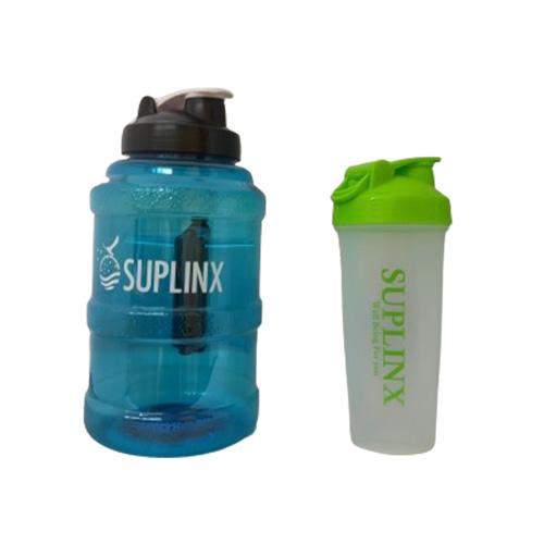 サプリンクス ウォーターボトル（ハーフガロン）約2L ブルー SUPLINX