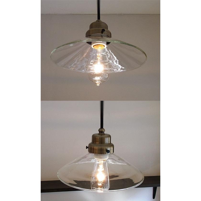 後藤照明 透明P1硝子ブロンズペンダント付属球無し : surou web