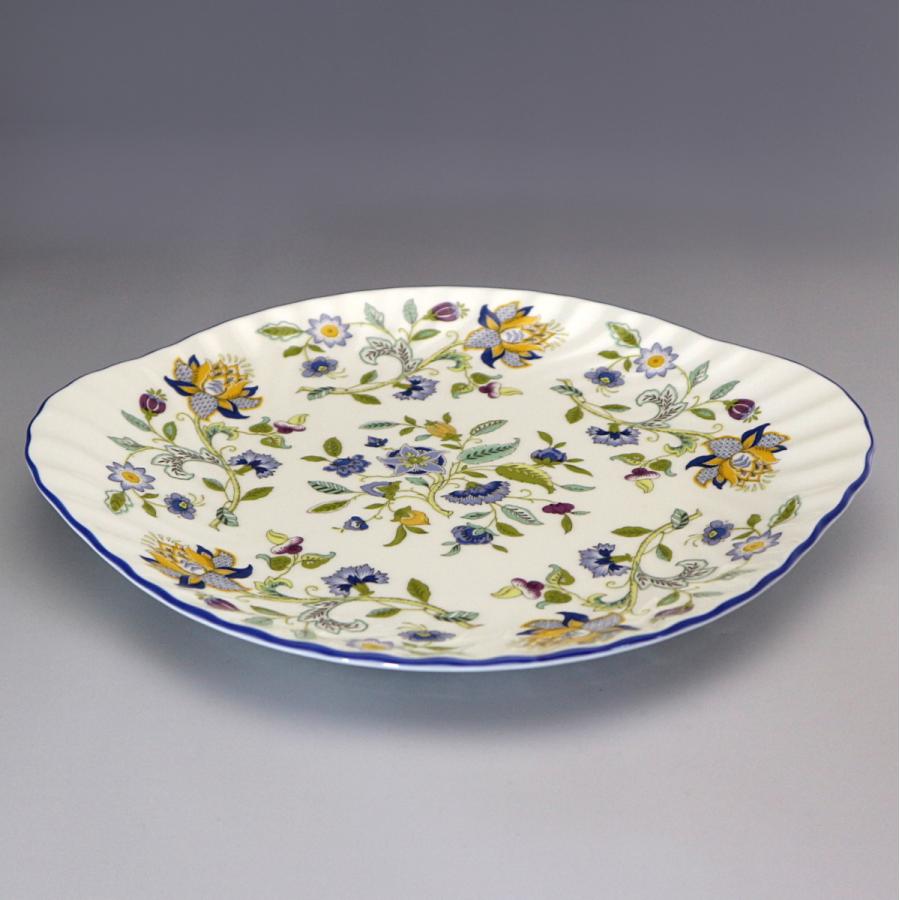 MINTON（ミントン） 英国製 ハドンホール ブルー B＆Bプレート