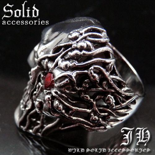 送料無料 ついにでた 最強ステンレスsvリング 髑髏スカル ドクロ CZ