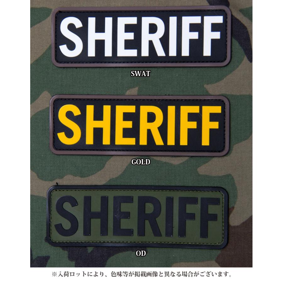 Mil Spec Monkey(ミルスペックモンキー) POLICE/SHERIFF PVCパッチ 小