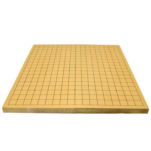 新桂7号折碁盤セット(ガラス碁石竹・栗碁笥特大)※厚めの折碁盤と厚めの