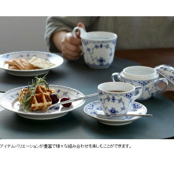 ブルーフルーテッド ロイヤルコペンハーゲン ハーフレース プレート