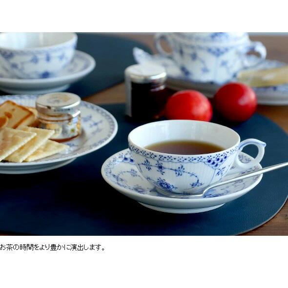 ブルーフルーテッド ロイヤルコペンハーゲン ハーフレース プレート