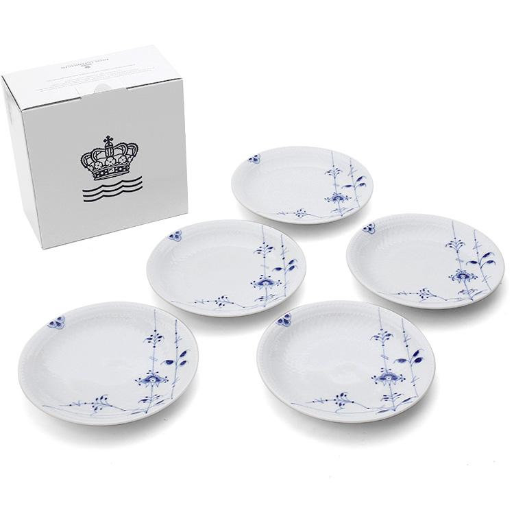 ブルーパルメッテ ロイヤルコペンハーゲン 2500 050 プレート 5枚