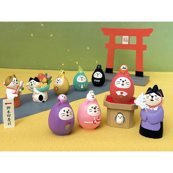 開運 concombre コンコンブル 開運カラー猫だるま 全6色 : 北欧雑貨