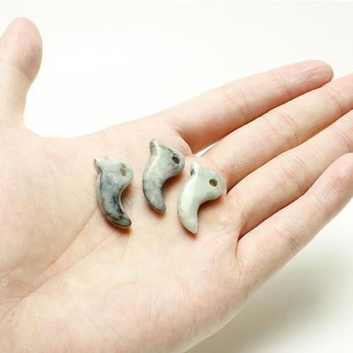 ☆高品質☆糸魚川翡翠 産地証明書・リーフレットつき 獣形(三ノ型