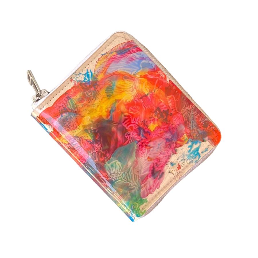 macromauro(マクロマウロ) / paint wallet O(2つ折り財布/NUME