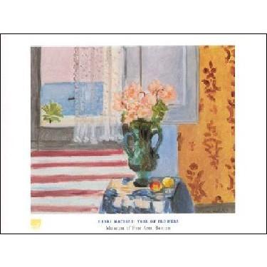 アートポスター-花瓶の花(60cm×80cm) アンリ・マティス -おしゃれ