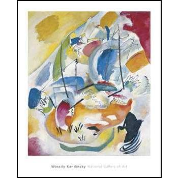 カンディンスキー アートポスター-即興31(海の戦闘)1913年(661×813mm