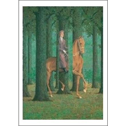 マグリット アートポスター-白紙委任状(50×70cm) ルネ・マグリット