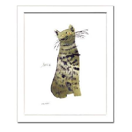 アンディ・ウォーホル額付ポスター-グリーン・サム1956年 (320×390