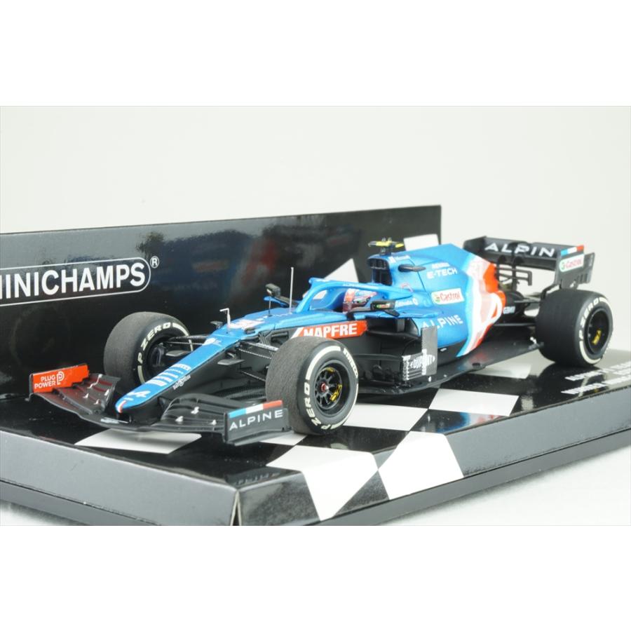 ミニチャンプス 1/43 アルピーヌ A521 No.31 アルピーヌF1チーム 2021
